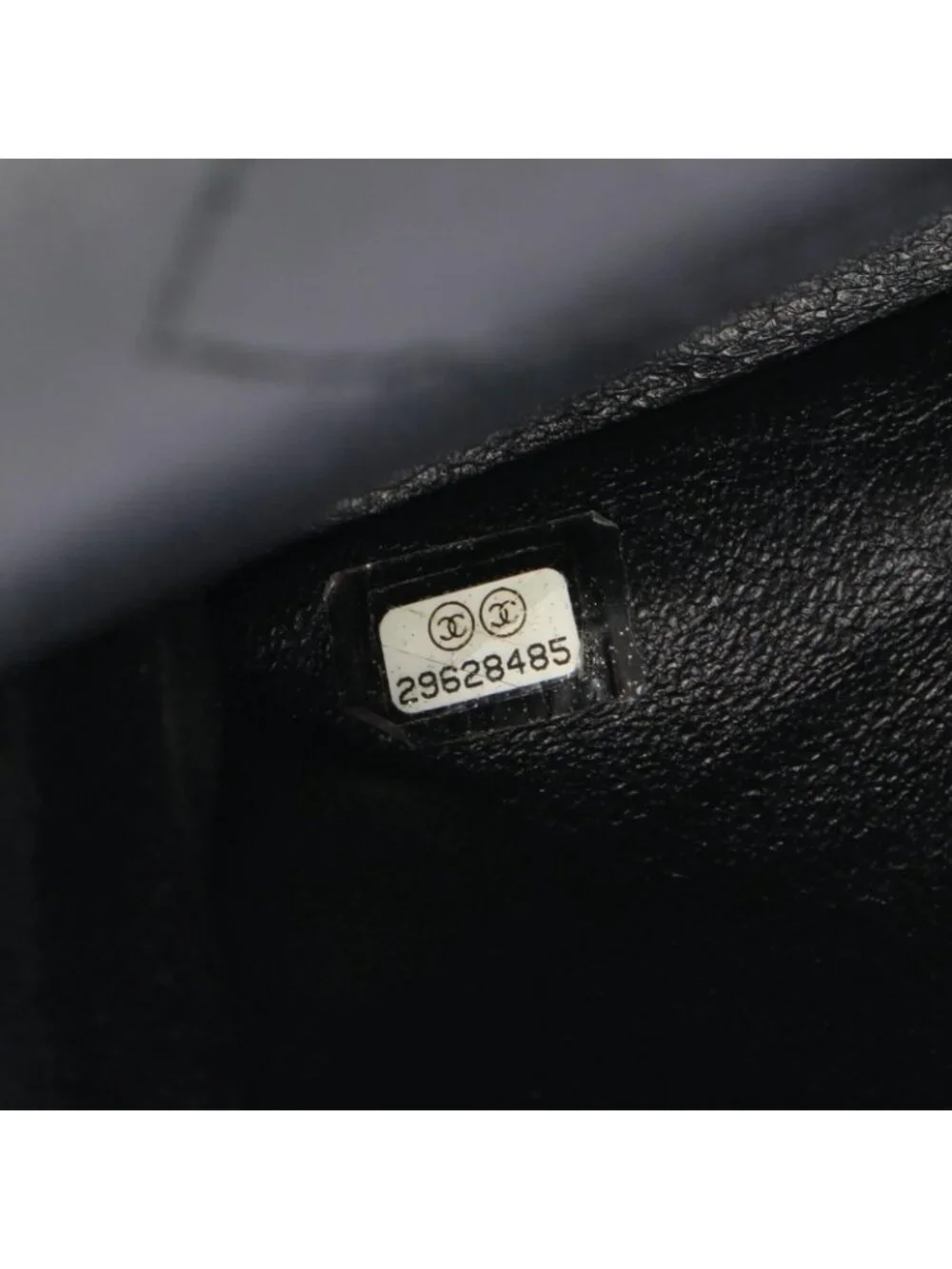 Chanel Shoulder Bag 2.55 Quilted Mademoiselle Chain Black Silver Leather Double